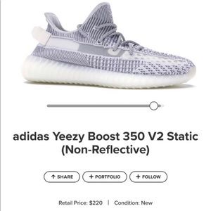 Yeezy 350 v2 non reflective